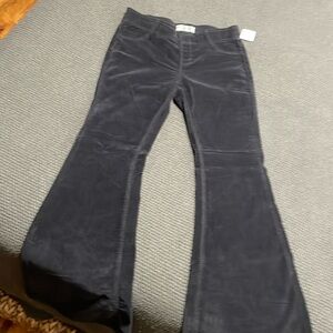 Free People NWT Pull on Corduroy Flair  Pants